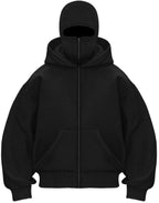 Balaclava Zip Hoodie – Modern Utility Streetwear