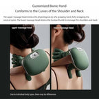 Wireless Smart Neck & Shoulder Massager – Portable Electric Deep Tissue Muscle Relaxer