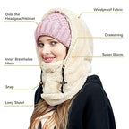 SherpaHood™ 4-in-1 Cozy Woolen Thermal Balaclava Hood Mask