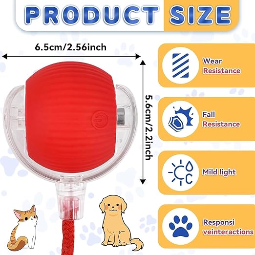 Cat's & Dog's Interactive Smart Rolling Ball Toy