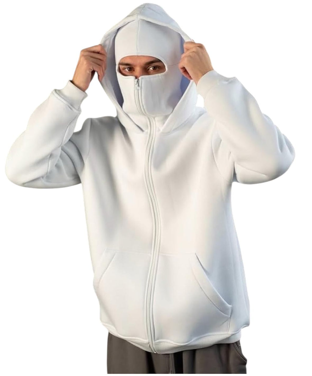 Balaclava Zip Hoodie – Modern Utility Streetwear